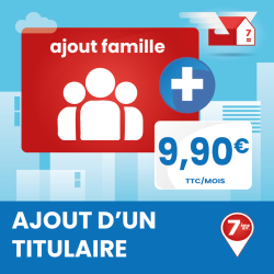 Adresse postale en France - Ajout de tous les membres du foyer