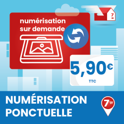 Numérisation ponctuelle d'un courrier